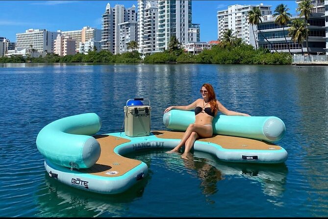 2-Hour Floating Hangout in Condado with Prosseco and Charcuterie - The Meeting Point on Avenida Ashford