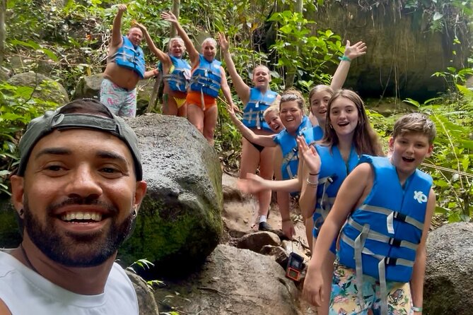2 Tours in 1 Day: Rainforest Waterslides & Beach Tour w/Transport - Luquillo Beach and Los Kioskos: an easy afternoon finish