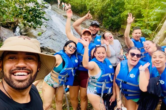 3 Tours in 1 Day: Old San Juan, Rainforest, Beach with Transport - El Yunque: natural pools and two waterslides