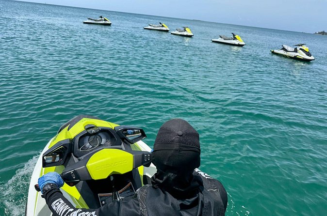 30 Minute Jet Ski Ride along Isla Verde Beach - Guides Chris and Kenny make a difference