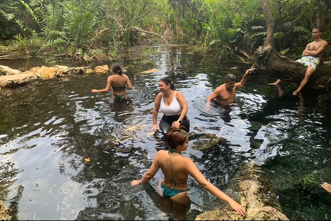Adventure in Cave and the Guayaney Spring - The spring offers a cool break after the cave