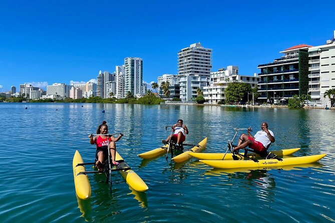 Adventure Water Bike in Condado Lagoon, San Juan - What the 45-Minute Route Offers