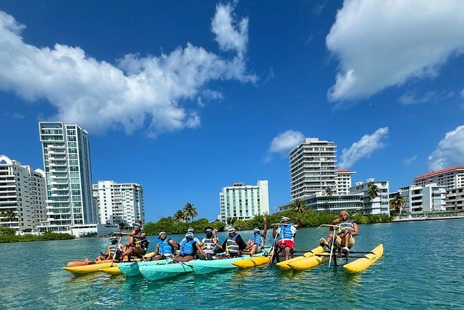 Adventure Water Bike in Condado Lagoon, San Juan - A Private Ride With Room to Set Your Pace