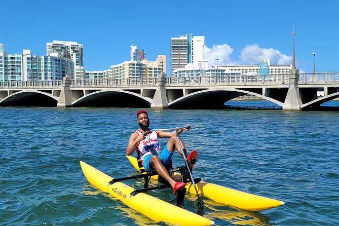 Adventure Water Bike in Condado Lagoon, San Juan - The $55 Price and What You Get