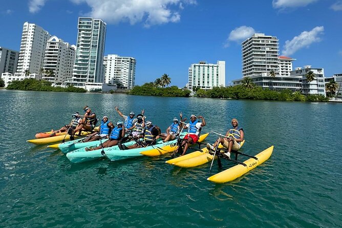 Adventure Water Bike in Condado Lagoon, San Juan - Who Will Enjoy This Most