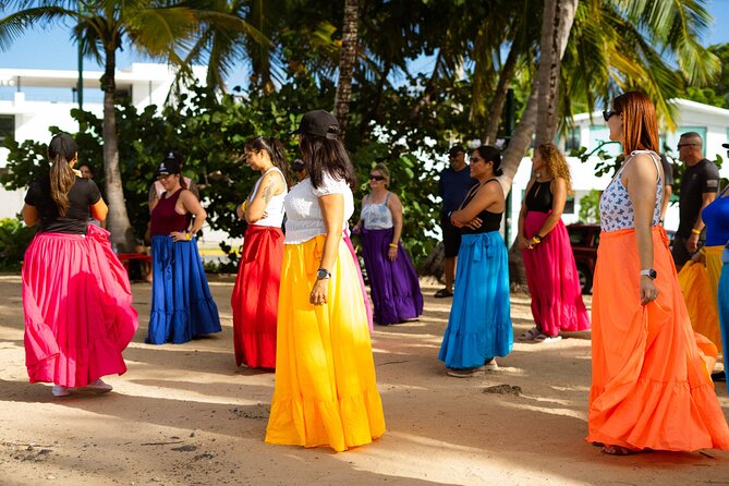 Afro Puerto Rican Folklore Bomba Class and Live Music - Arriving at Playa El Último Trolley