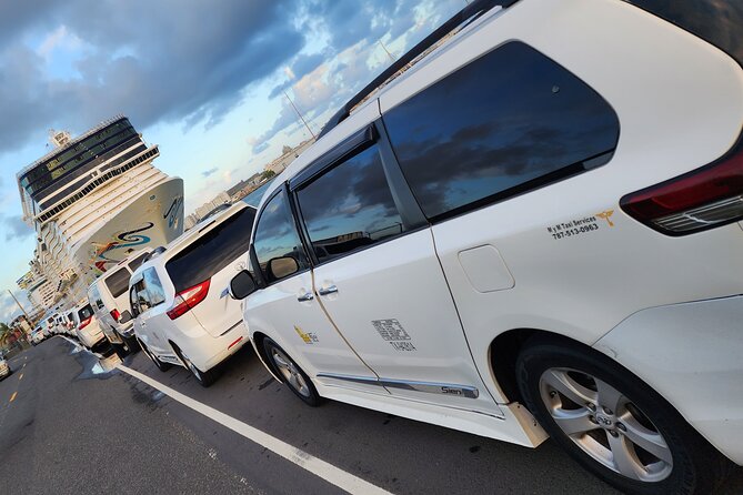 Airport SJU to San juan or Carolina Turist. Vice versa. One way - Private transportation and group suitability