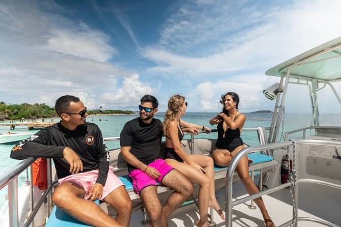 All Inclusive Beach and Snorkel Boat Tour to Icacos Island - Snorkeling in Clear Water Near Lobos or Palomino