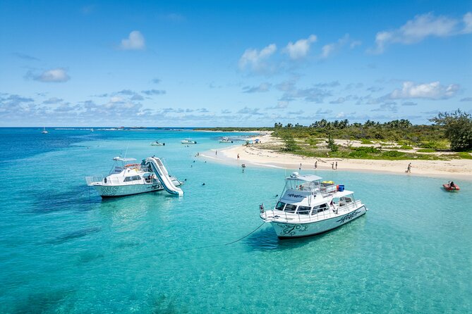 All Inclusive Snorkel and Slide Boat Tour: Icacos or Vieques - Leaving Marina Puerto Chico in Fajardo