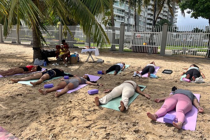 Beach Bliss Yoga in San Juan - Snacks, Water, and Time to Swim