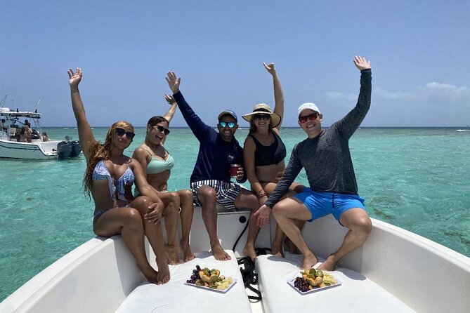 Boat trip in palomino /icacos /fajardo Puerto Rico - Food, drinks, the grill, and the lunch question