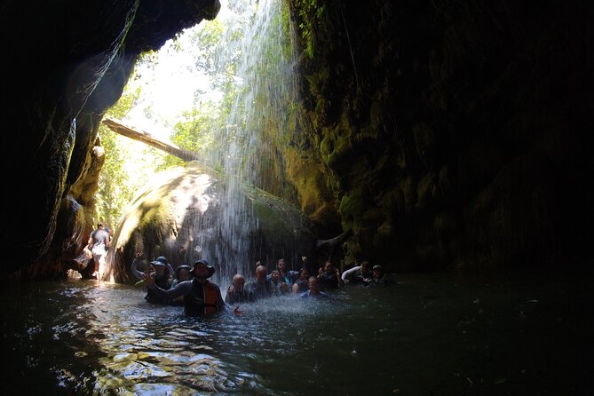 Cave Adventure - Charco Azul Caves, Canyon & Waterfall Adventure - Charco Azul’s pool and waterfall stops