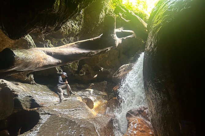 Charco Azul, Hidden Caves, Waterfalls, Beach, Free Adult Drinks - Cuevas Arenales: caves, waterfalls, and Taino markings