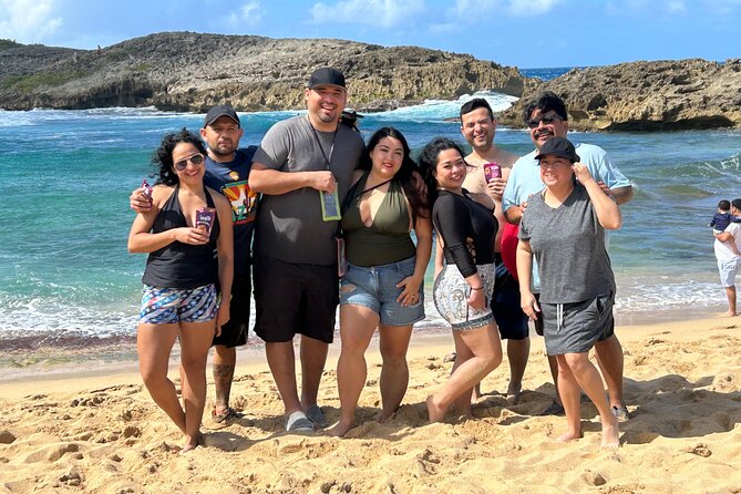 Charco Azul, Hidden Caves, Waterfalls, Beach, Free Adult Drinks - Mar Chiquita Beach gives you a needed pause