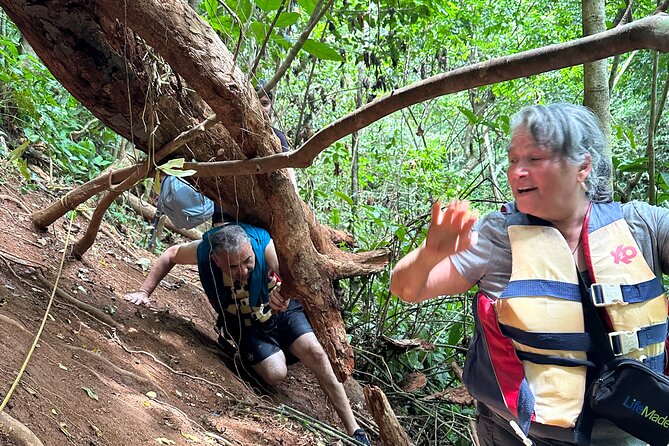 Chase Waterfalls - Discover a hidden 180ft rainforest gem - Following the river past smaller pools