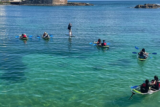 Clear Kayak Tour in Condado Lagoon - Paddling Through the Lagoon