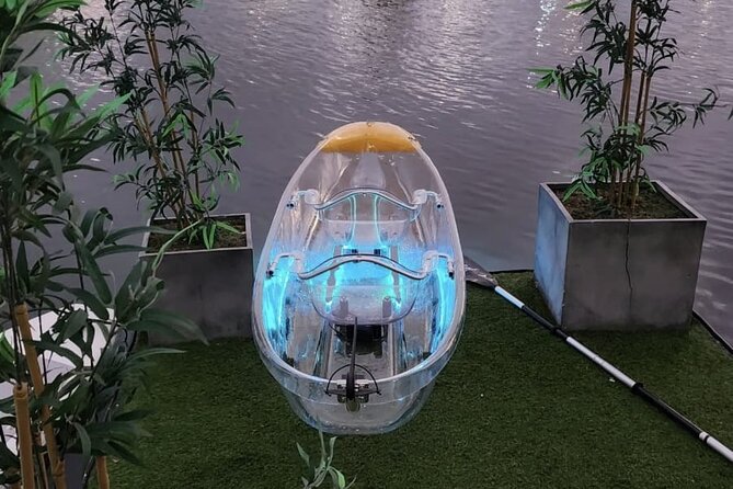 Clear LED Kayaking in Condado Lagoon - How the one-hour route feels