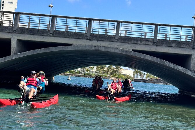 Day Adventure Chiliboats Waterbike – Condado Lagoon - What the Chiliboat actually feels like on Condado Lagoon