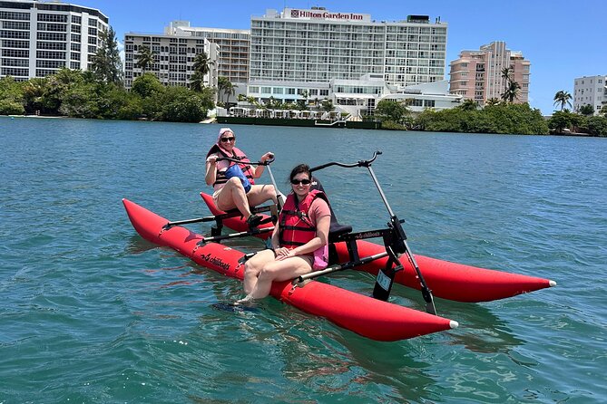 Day Adventure Chiliboats Waterbike – Condado Lagoon - Wildlife watching without a guarantee