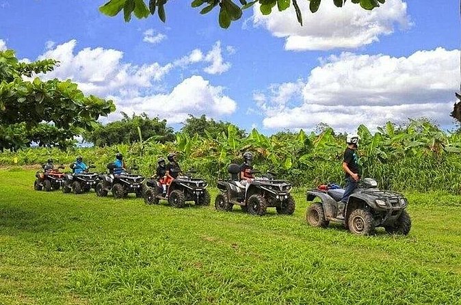 Double ATV Adventure: Private Hacienda Experience with Transfer - The hacienda, estate home, and horse stables