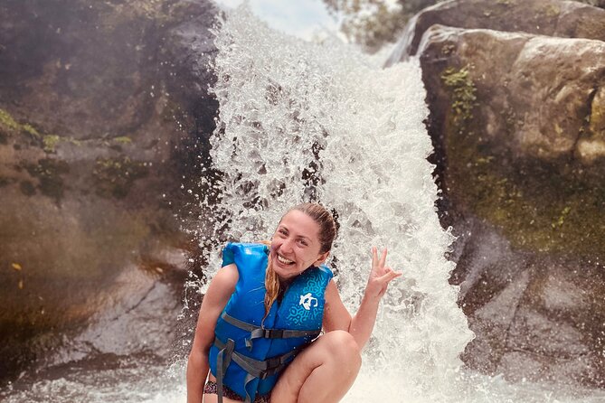 El Yunque: Waterslide and Plus Beach Round Trip - The food stop is part of the local flavor
