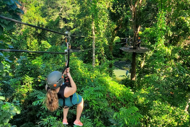 El Yunque Ziplining with River and Beach Visit - Leaving San Juan for El Yunque