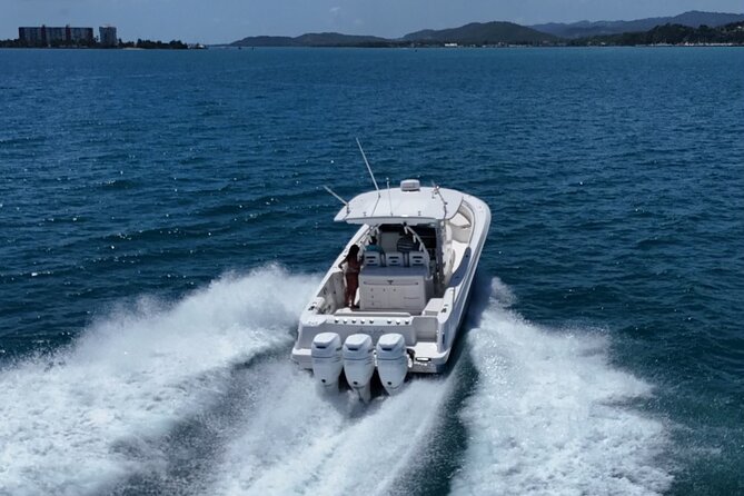 Fajardo Puerto Rico Island Adventure Private Boat Tour - Captain Alberto sets the tone