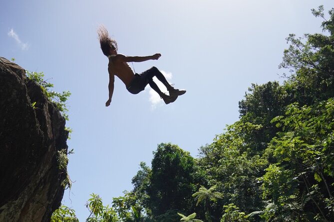 Famous Natural Waterslide in El Yunque Rainforest - Group Size, Transport, and Weather