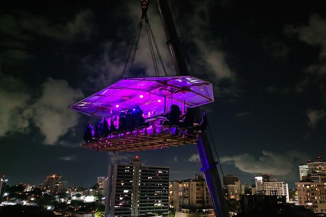 FlyDining: 4 Courses Dinner with City Lights & Ocean Breeze - Price, service charge, and real value
