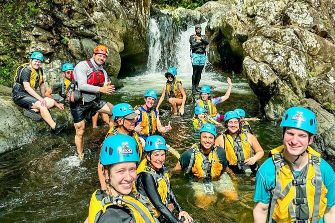 From San Juan: El Yunque Rainforest Hiking Adventure - The first pool and waterfall stop