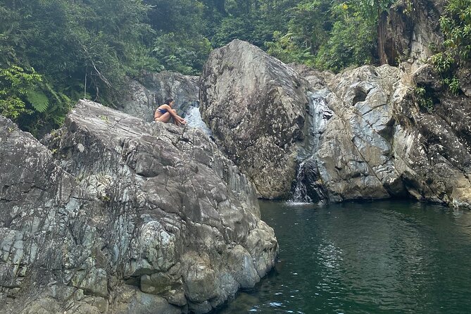 Full-Day Tinajas Hiking to El Yunque Rainforest with Transport - The second pool and natural rock slides