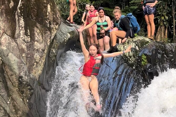 Half-Day El Yunque Waterslide Excursion （no Transportation) - The natural pool, slides, and rope swing