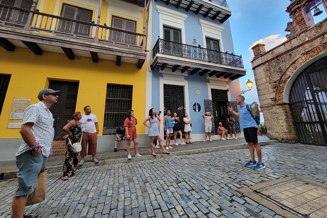 Historic Old San Juan Sunset Walking Tour - Plaza Colón starts the story