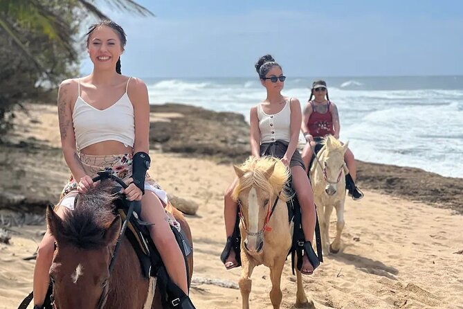 Horseback Ride by the Beach in Aguadilla, Puerto Rico - Learning the basics before leaving