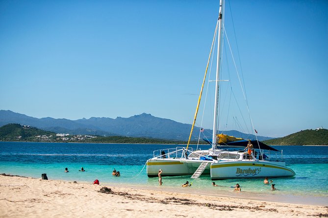 Icacos Deserted Island Catamaran, Snorkel, and Picnic Cruise - A build-your-own lunch on the catamaran