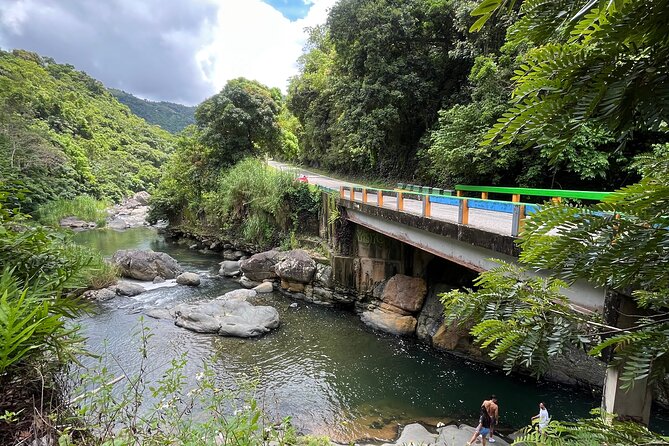 Incredible Hike & Cliff Jumping in the Heart of Puerto Rico - Cooling off at the Toro Negro River