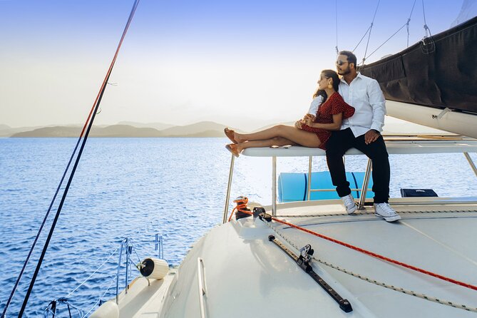 Janise Sailing Afternoon Charter in Fajardo, Puerto Rico - The first coastal sail and secluded island views