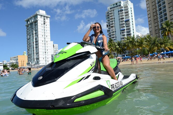 Jet Ski Rentals Isla Verde Beach - Riding along the Isla Verde coastline