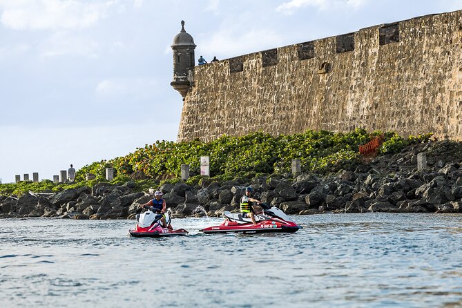 Jet Ski Tours in Old San Juan for Families and Friends - A swim at Playita Puerta de Tierra