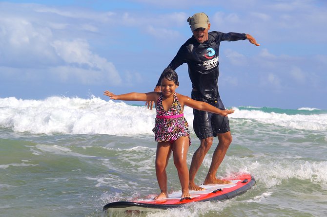 Luquillo, Puerto Rico: Beginners Surf Lesson - La Pared Beach is a smart first surf setting