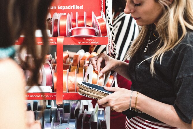 Make Authentic Espadrilles in San Juan - What $149.90 buys you
