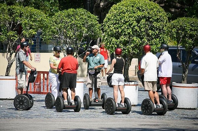 Old San Juan: Segway PT and Segway Xafari Ebike Tours - The cathedral, palace, and streets of power