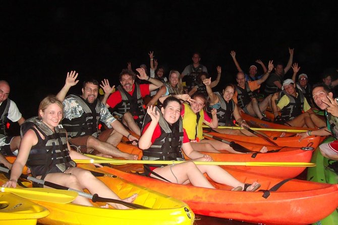 Overnight Bio Bay Kayak Tour in Vieques Island - The standard kayaks and what you should bring