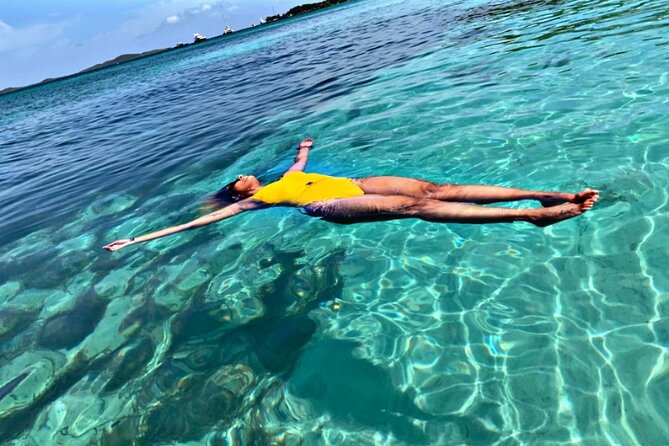 Private All-Inclusive 22ft Boat Guided Snorkeling Icacos Palomino - Food, drinks, music, and the small-boat mood