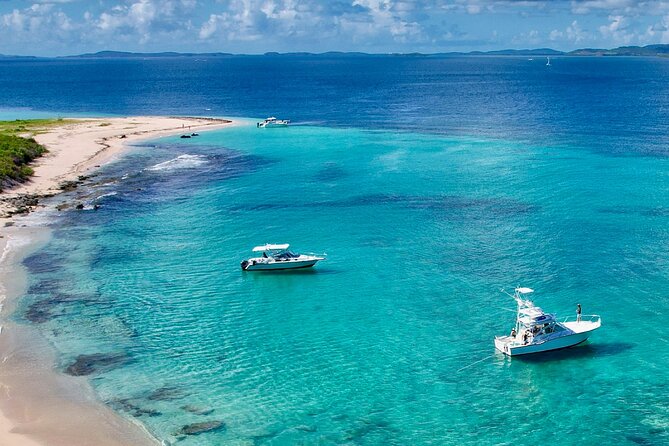 Private Luxury 36' Yacht from Fajardo to Icacos or Palomino - Snorkeling, swimming, and beach time at Icacos