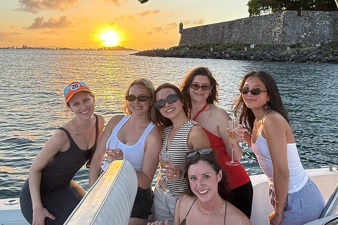 Private Old San Juan Bay Boat Sunset-Night Cruise - Getting close to Castillo San Felipe del Morro