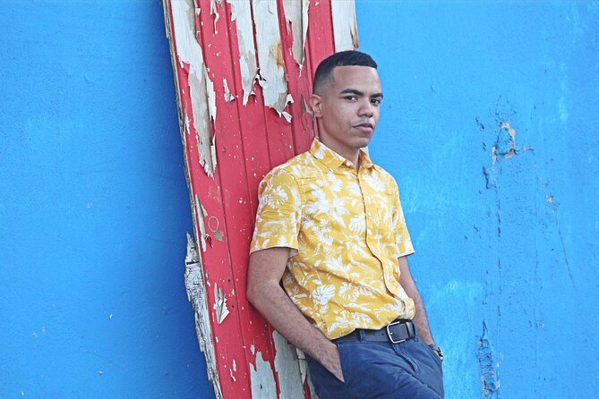 Private Old San Juan Photography - Meeting at Plaza Colón for a one-hour city portrait session