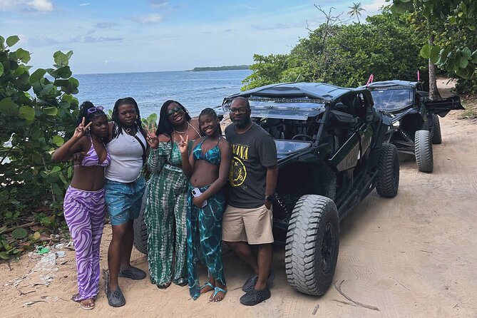 Private San Juan Beach Tour Can-Am UTV Experience Off Road - Paseo Tablado de Piñones for a drink and snack