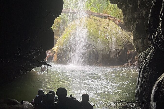 Puerto Rico Charco Azul Hiking Adventure - Taíno markings give the caves a human story