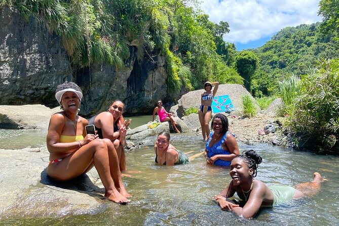 Puerto Rico Hiking and Waterfall PRIVATE Excursion! - Swimming beneath the waterfalls